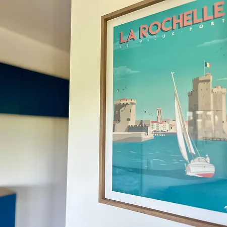 Superbe Appartement Exterieur, 2 Chambres, Parking La Rochelle  Exterior photo